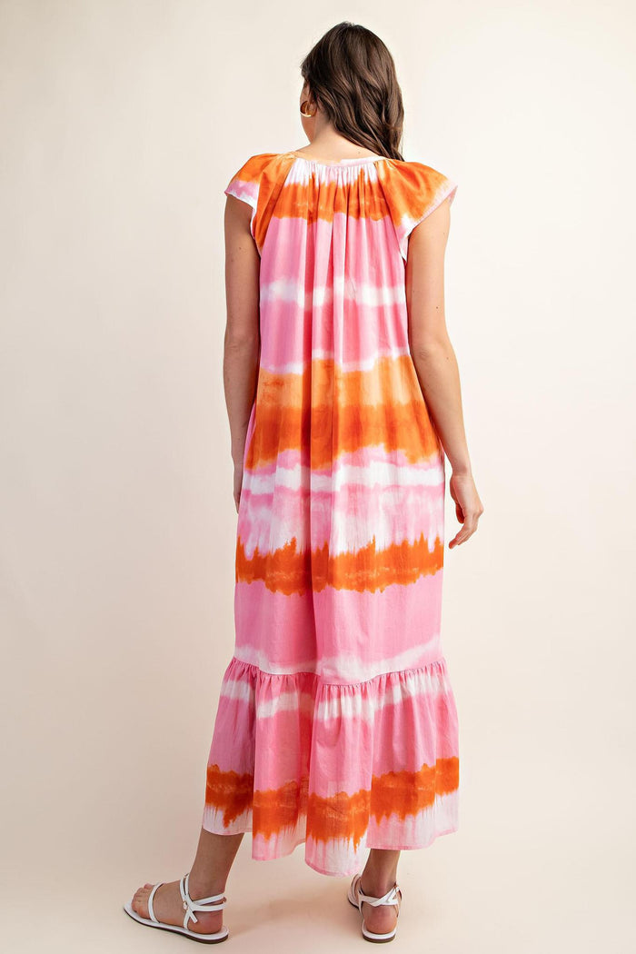 The Sunset Wave Dress-FINAL SALE-