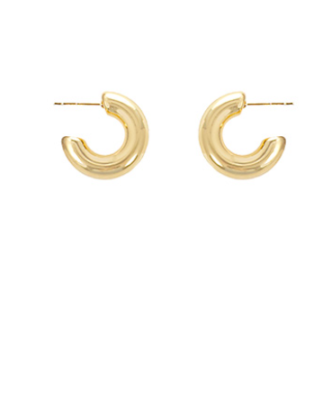 15mm Tube Brass Hoops