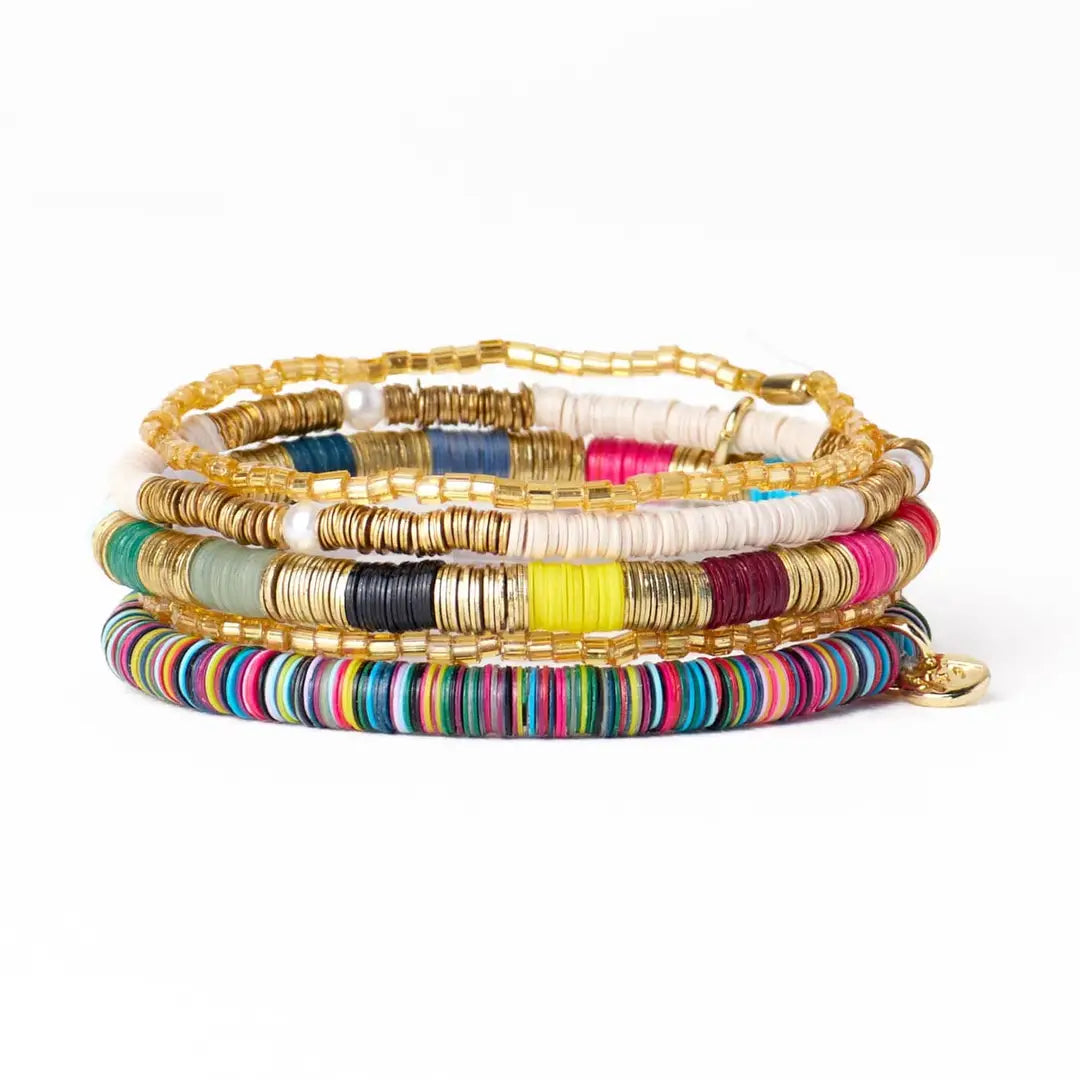 Grace Bracelet Stack of 5 - Multi