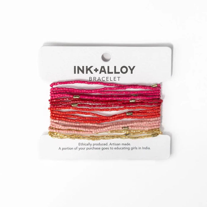 Chelsea 18 Strand Luxe Beaded Bracelet Set