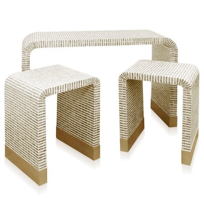 Waterfall Mosaic End Table