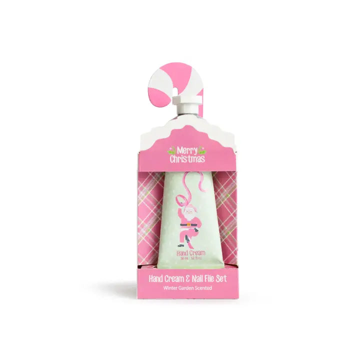Wrapped in Ribbons Hand Cream and Nail File Set