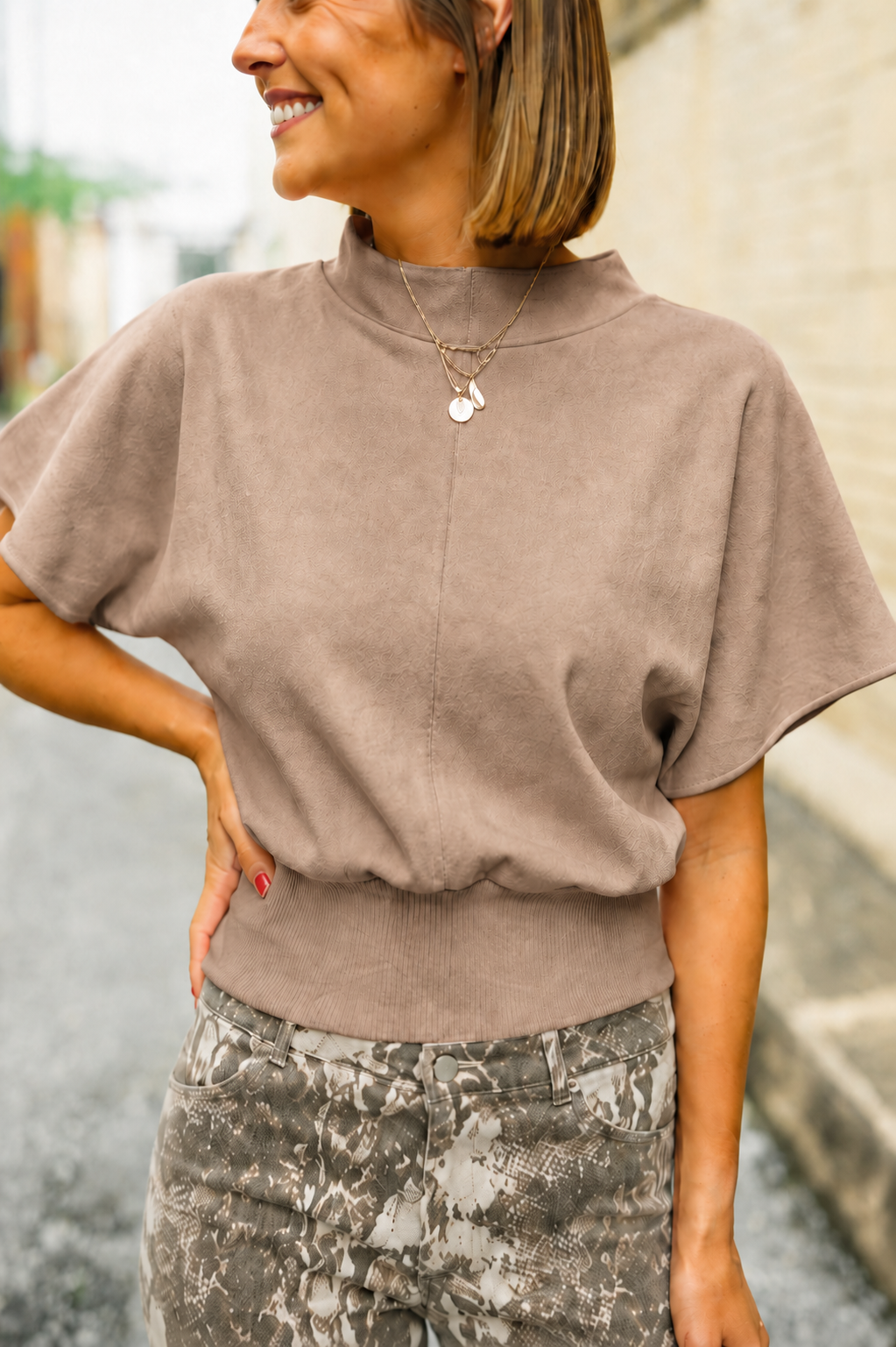 The Highland Top in Mocha