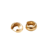 Blandine 18K Non-Tarnish Small Classic Hoop Earring