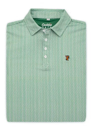 Caddie Green Tee Polo