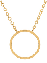 Ring Pendant Necklace