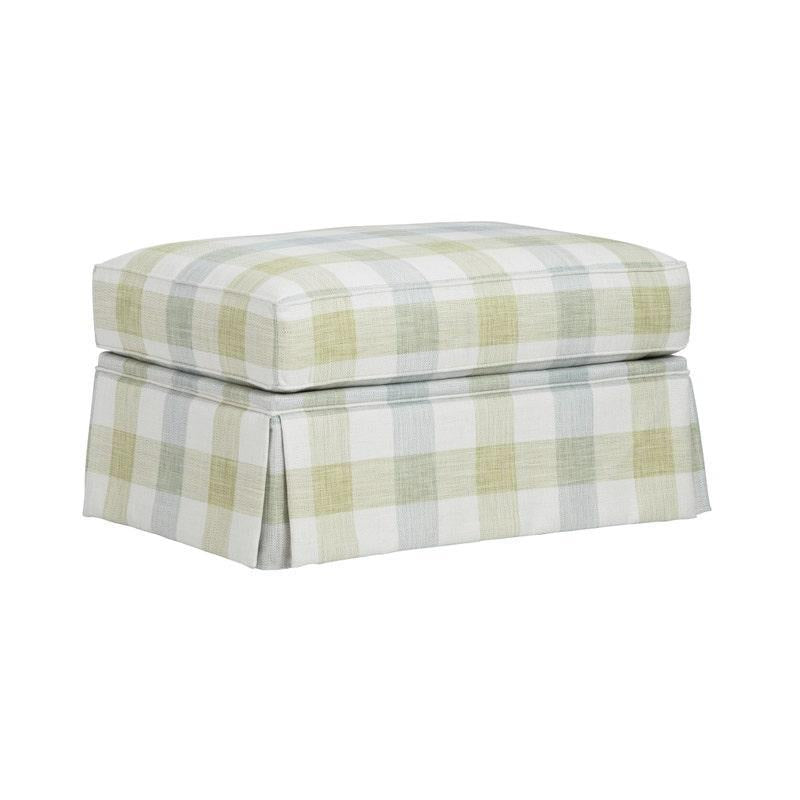 Sanibel Pattern Ottoman