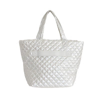 The Debra Diamond Tote Ivory