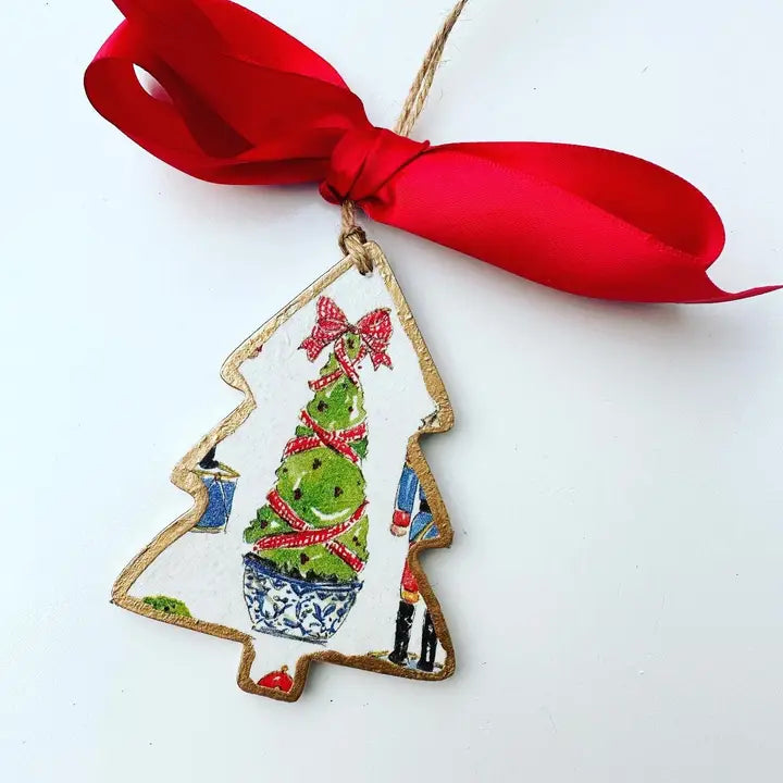 Topiary Christmas Tree Ornament 3