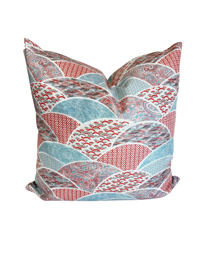 Wavelength Papaya Pillow