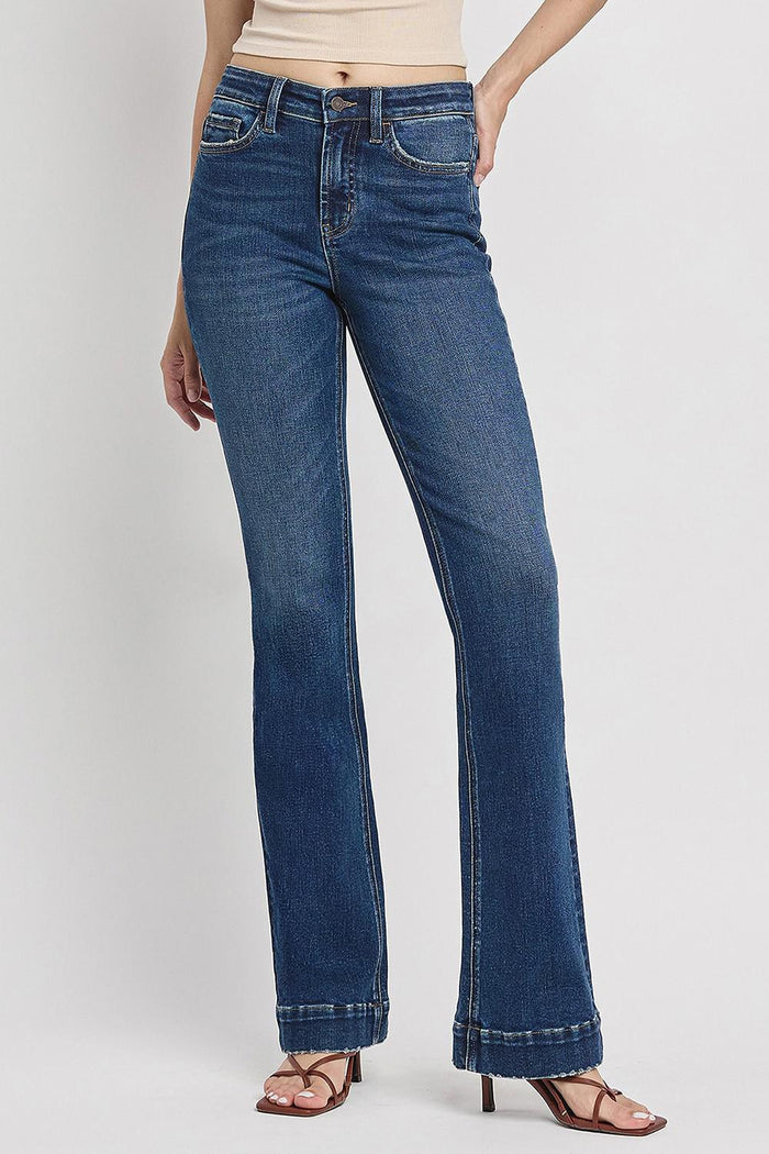 Vervet High Rise Trouser Bootcut Jean