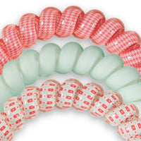 Spiral Hair Coil | Large | Calming Coral