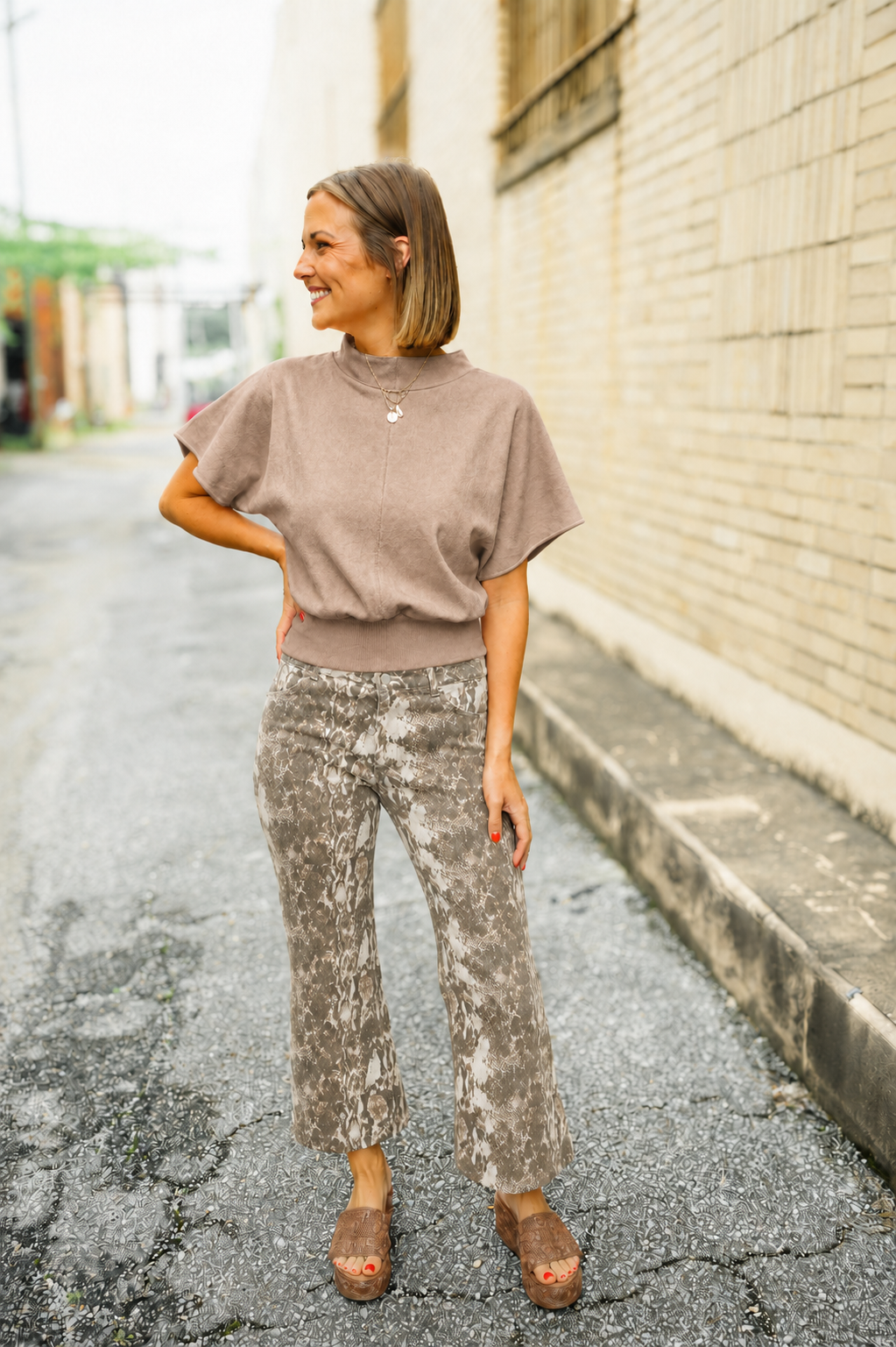 The Highland Top in Mocha