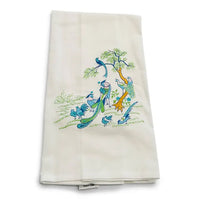Fancy Feathers Tea Towel