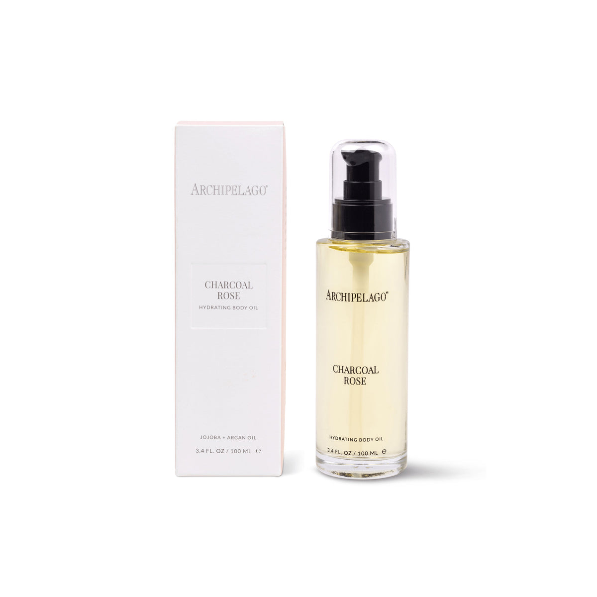 Charcoal Rose Hydrating Body Oil