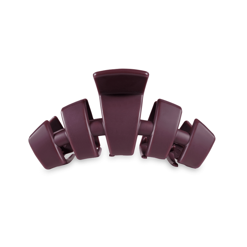 Classic Hair Clip | Medium | Burgundy Bliss