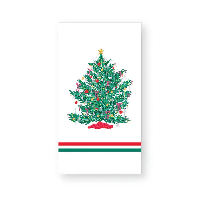 Bonjour Fête Christmas Tree Guest Towels