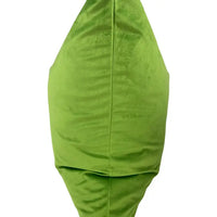Kelly Green Velvet Pillow