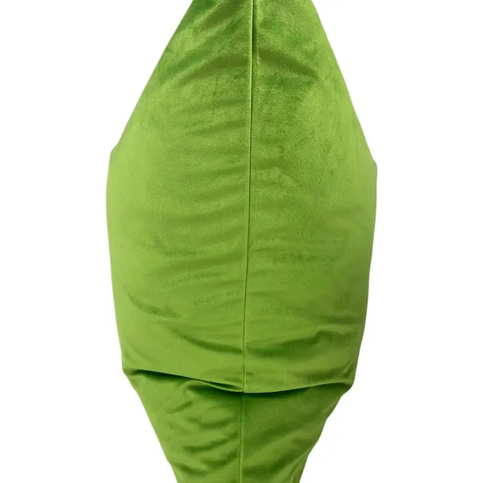 Kelly Green Velvet Pillow