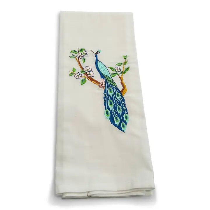 Peacock Tea Towel