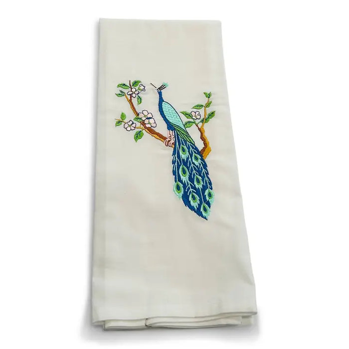 Peacock Tea Towel