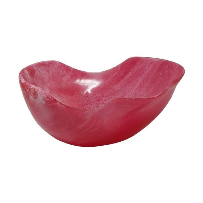 Pink Resin Fruit Bowl