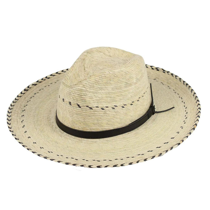 Brim Pinch Palm Braid Hat