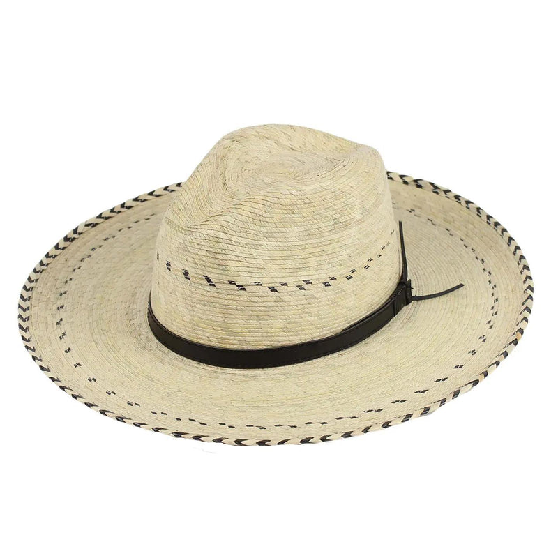 Brim Pinch Palm Braid Hat