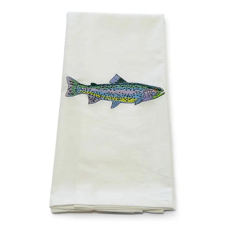 Rainbow Trout Tea Towel