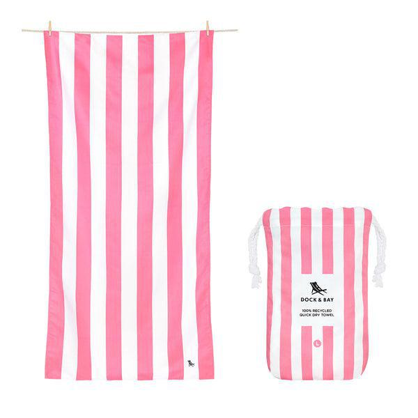Dock and Bay Quick Dry Towel Phi Phi Pink