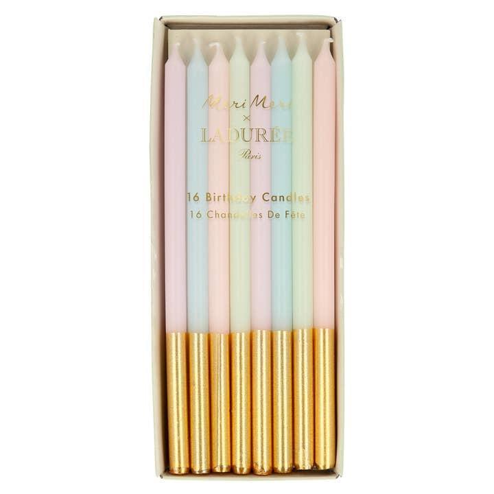 Gold Dipped Party Candles