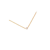 Dainty Single Pearl Necklace