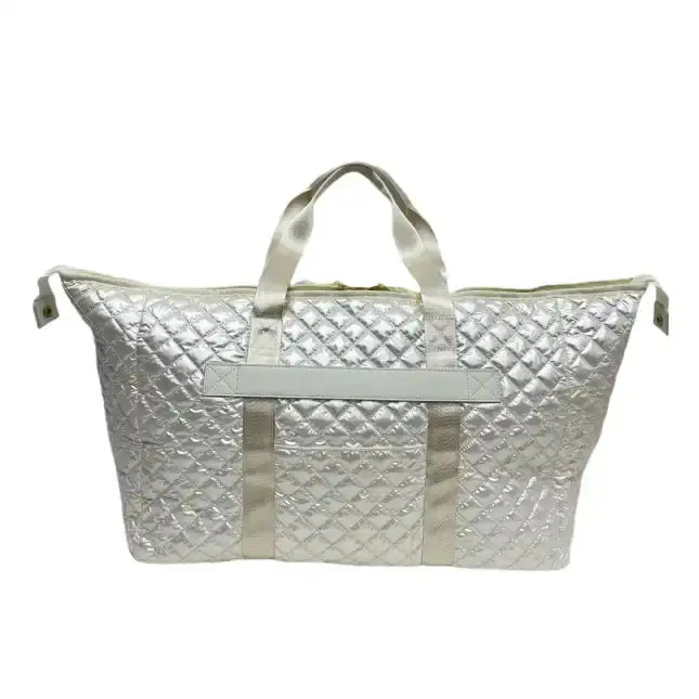 The Debra Diamond Weekender Duffle Bag Ivory