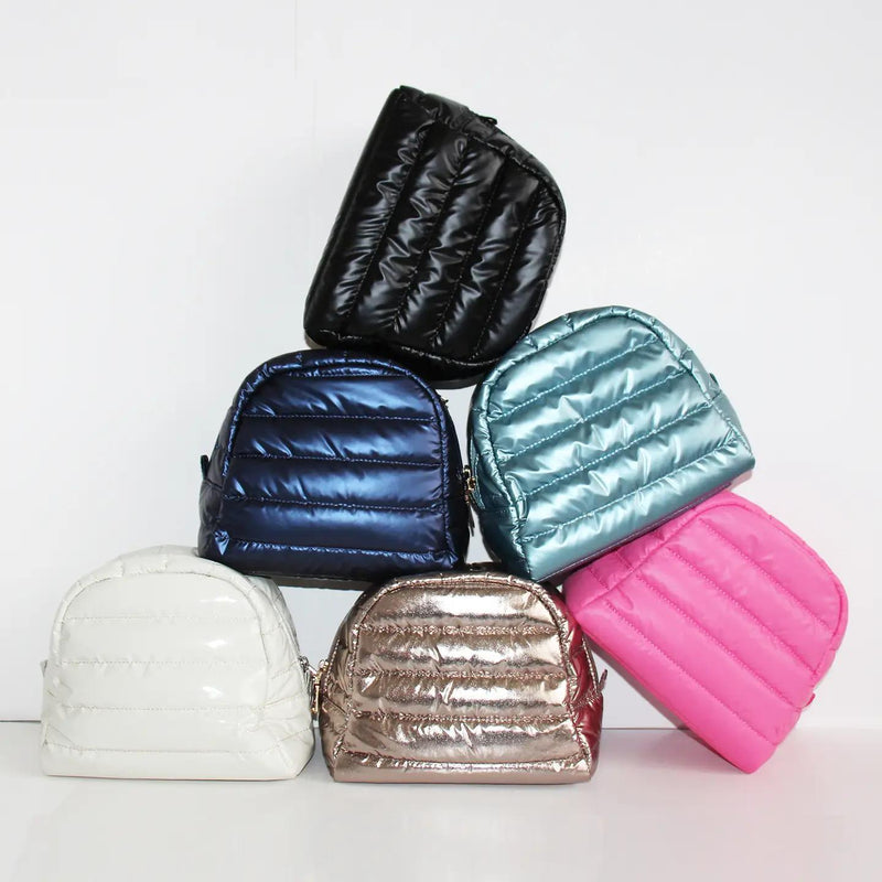 The Irene Puffer Cosmetic Bag