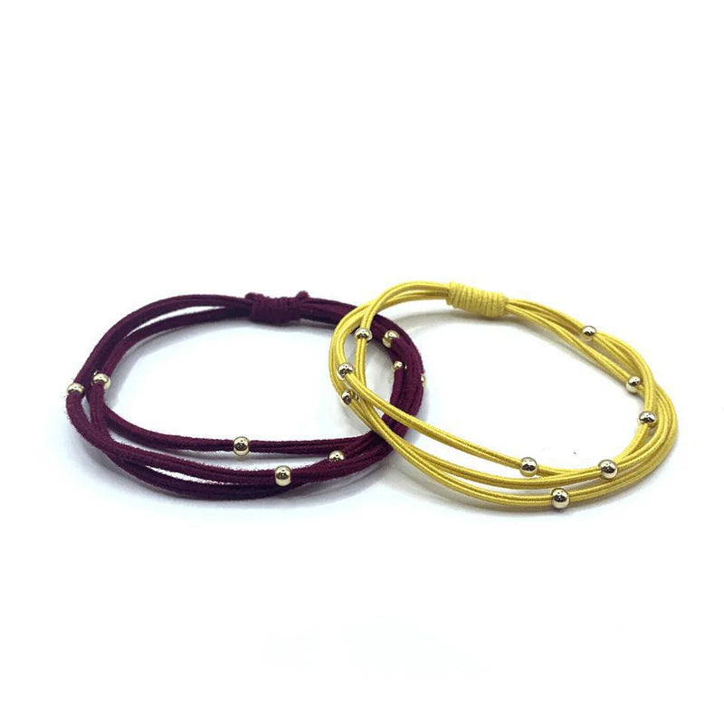 Erin Gray 3MM Gold Waterproof Hair Bands