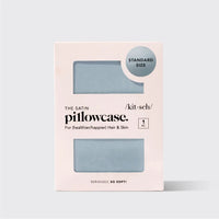 Kitsch: Satin Pillowcase Standard - Haze Blue