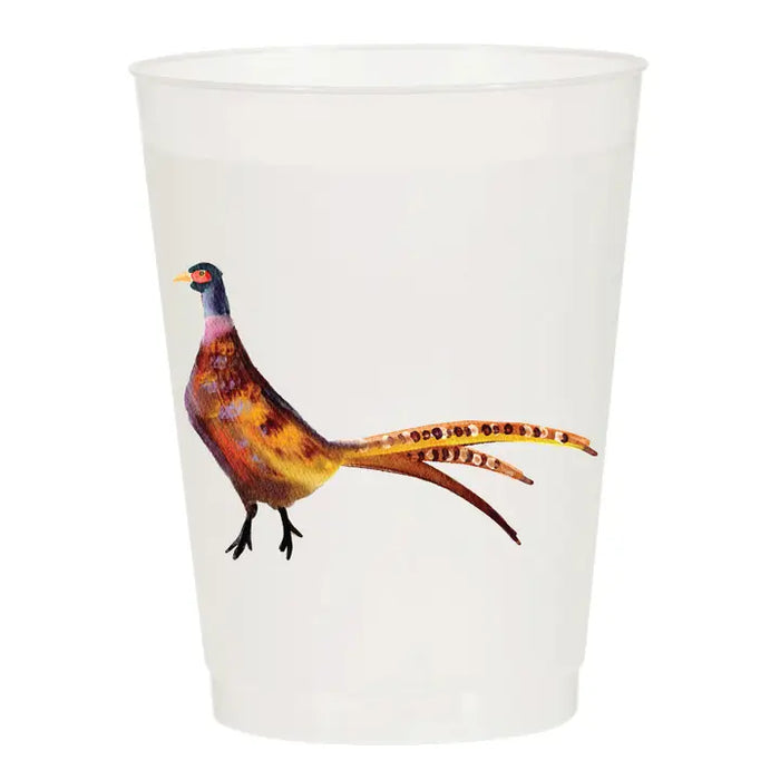 Pheasant Frosted Cups