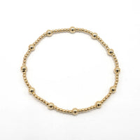 Erin Gray Malibu 2x4 14k Gold-Filled Beaded Bracelet
