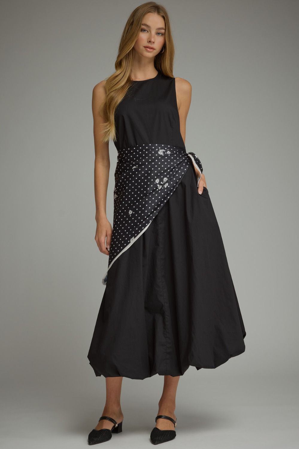 The Caterina Dress in Black