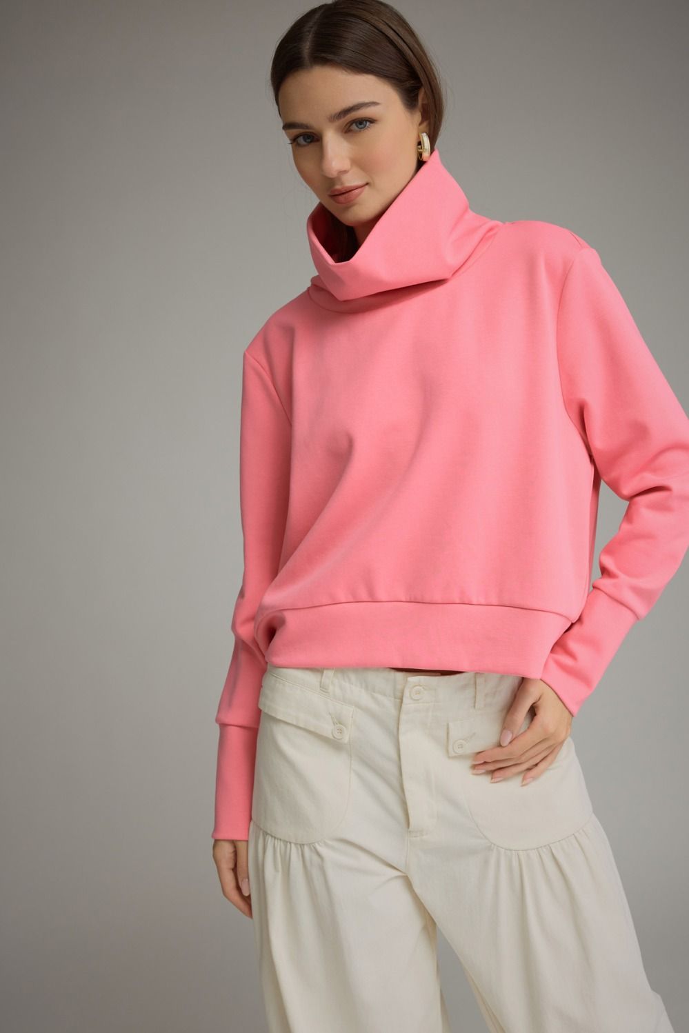 The Farah Top in Pink