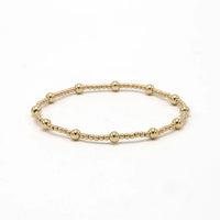 Erin Gray Malibu 2x4 14k Gold-Filled Beaded Bracelet