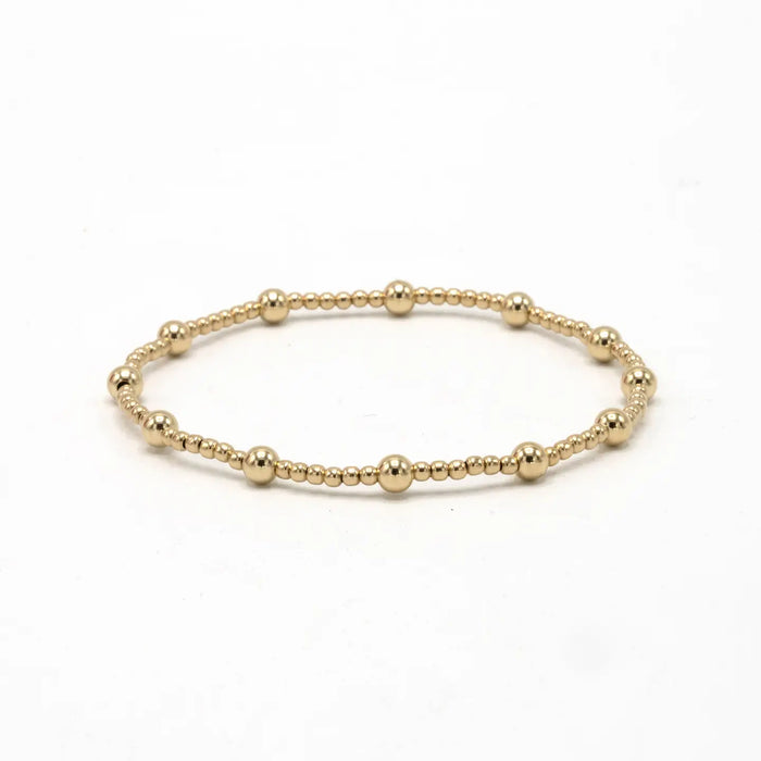 Erin Gray Malibu 2x4 14k Gold-Filled Beaded Bracelet