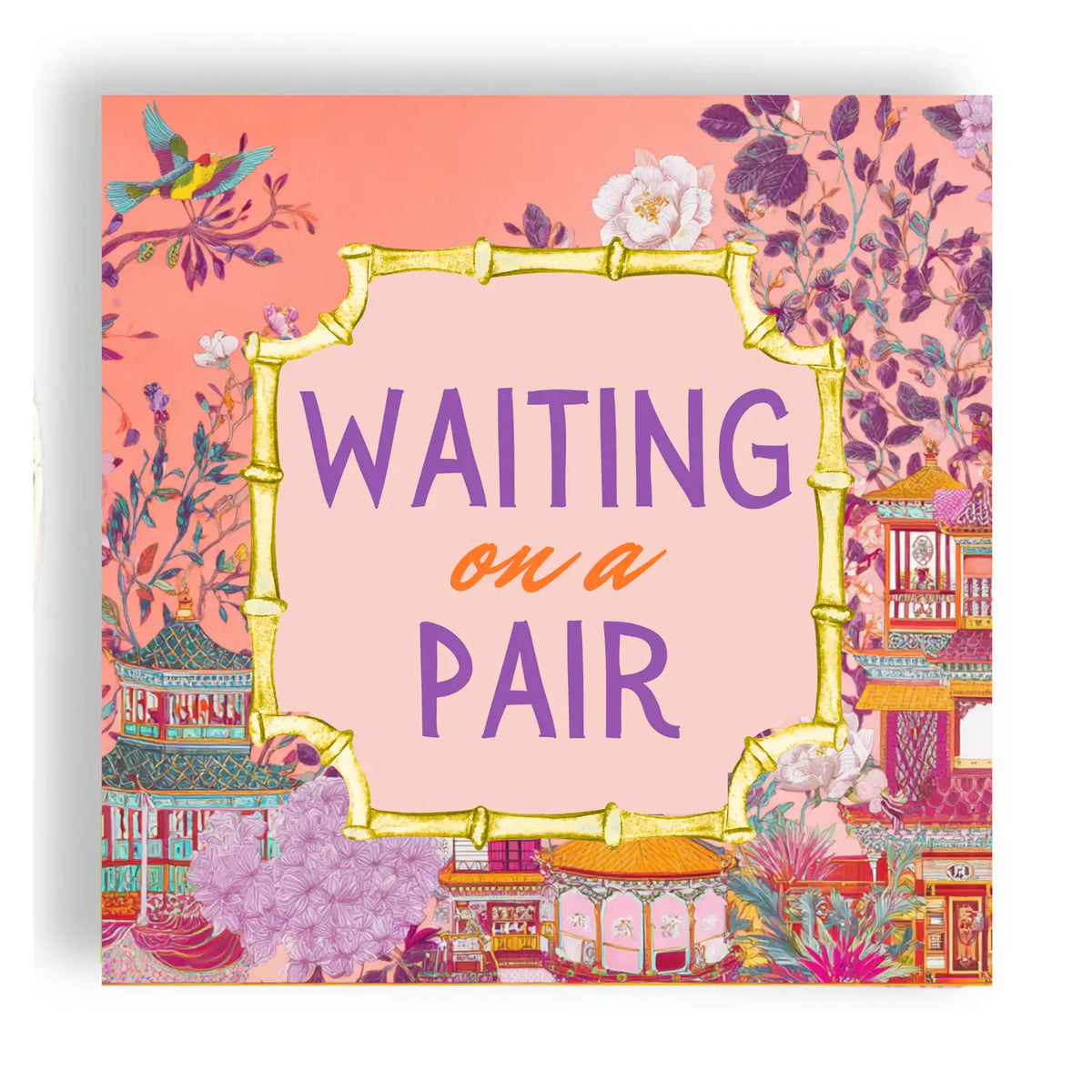 Mahjong "Waiting On A Pair" 24ct Cocktail Napkins