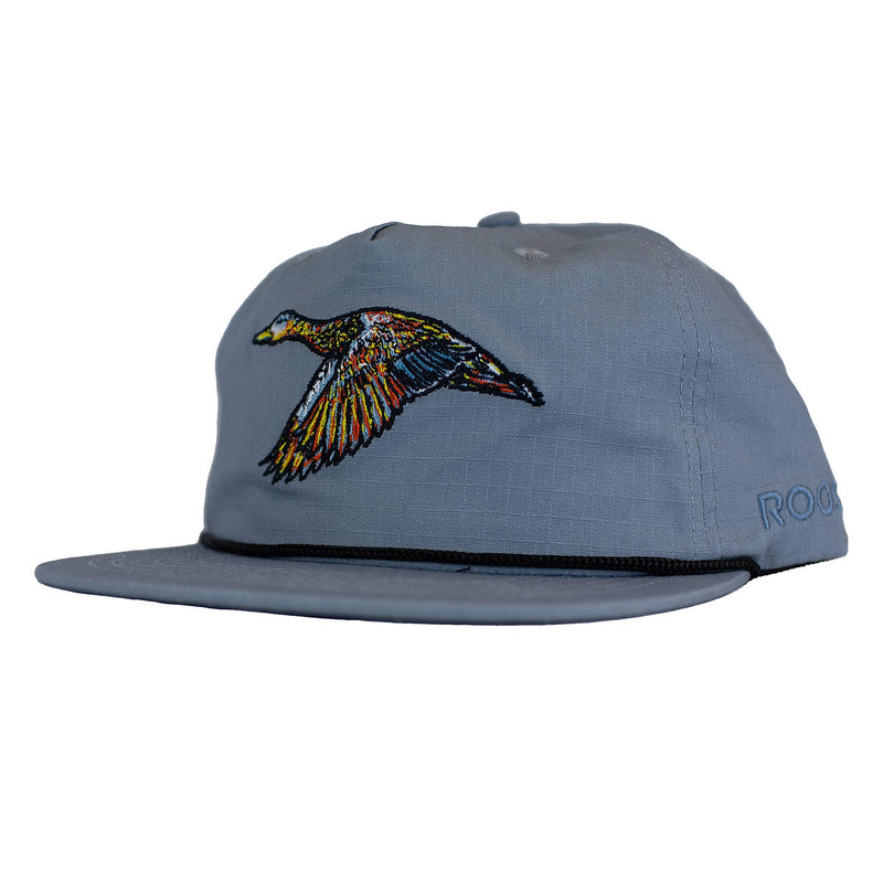 Roost Blue Winged Teal Rope Hat Blue