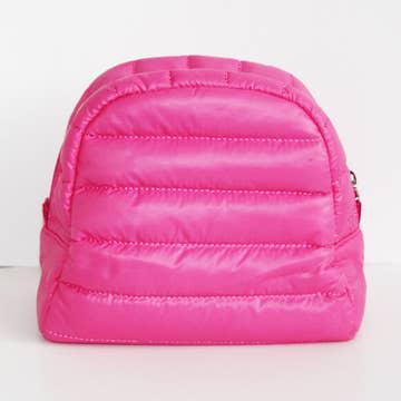 Irene Cosmetic Puffer Bag Tropical Pink