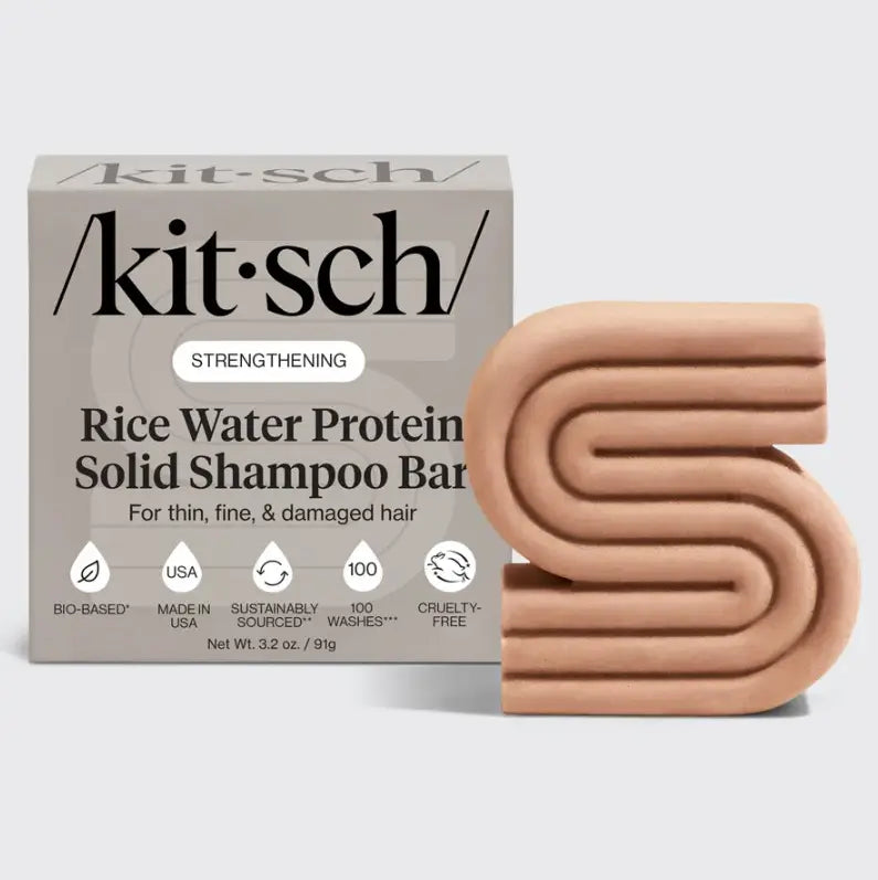 Kitsch: Rice Water Shampoo Bar For Hair Growth