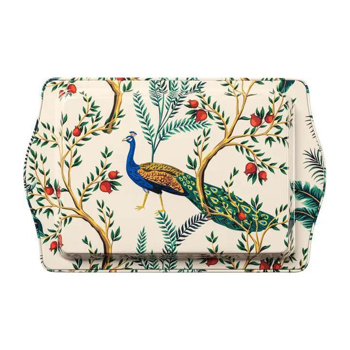 Peacock Metal Tray-Large