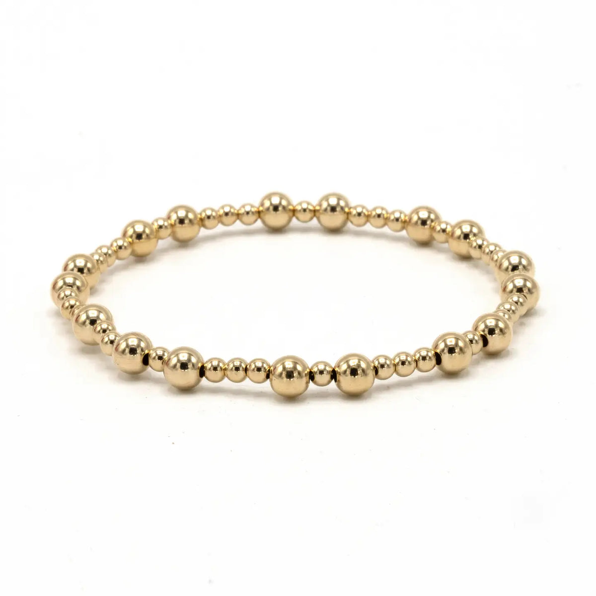 Erin Gray The Charleston 3x5 14k Gold-Filled Beaded Bracelet
