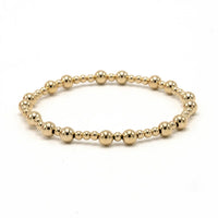 Erin Gray The Charleston 3x5 14k Gold-Filled Beaded Bracelet