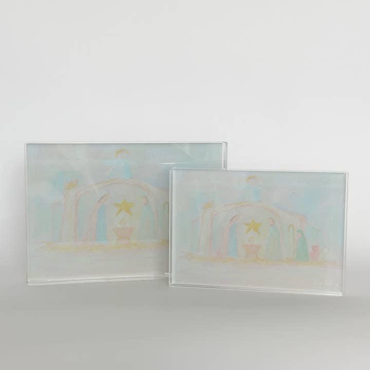 Acrylic Nativity Scene Block